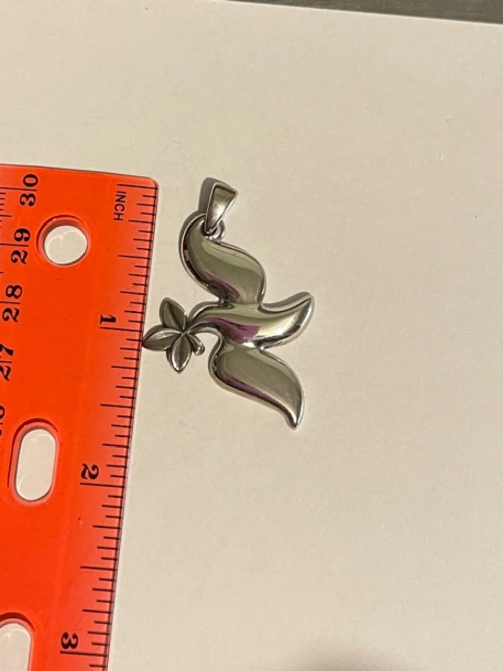 James Avery Sterling Silver dove pendant